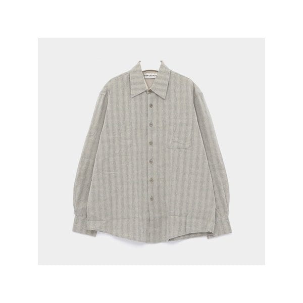 아워레가시 26SS 버티컬 스트라이프 어보보 남성 셔츠 M2262AST