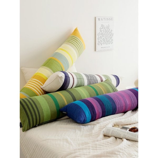 롱쿠션 바디필로우 오가닉코튼 4color