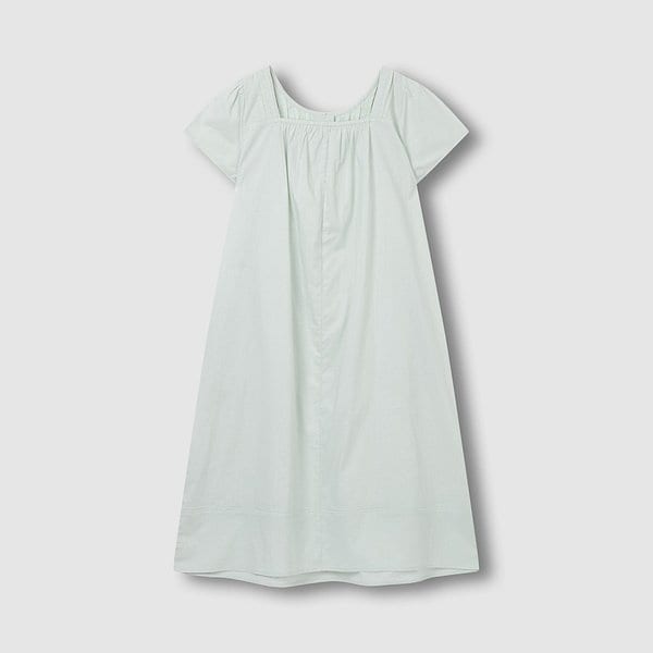 여 아일렛 반팔 파자마 원피스 J2062030810BA