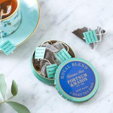 [해외직구] 포트넘앤메이슨 로얄 블렌드 포켓통 5실크티백 Fortnumandmason Royal Blend Pocket Tin 5 Whole Leaf Silky Tea Bags 12.5g