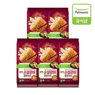 풀무원 [G][풀무원] 순살광어생선카츠 420g 5개