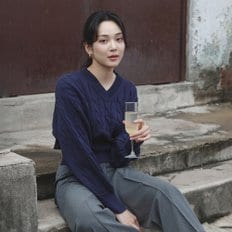 [24 F/W] 잇미샤 허리 밴딩 포인트 니트 풀오버 ITOBZPO860