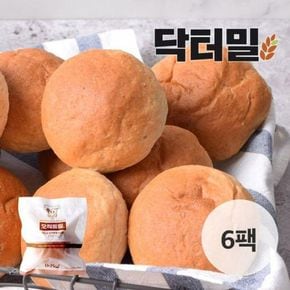 [닥터밀] 오직통밀 모닝빵 6팩[28041868]