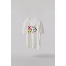[스타필드 수원]  제인마치 오브젝트 핸드드로잉 티셔츠 (EZ710BJ)