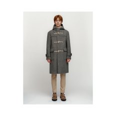 Wool Duffle Hooded Coat_Grey