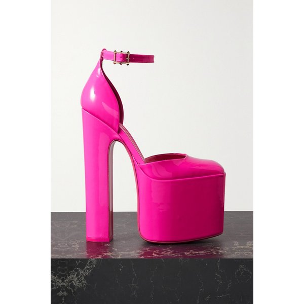 발렌티노 가라바니 디스코박스 180 페이턴트 가죽 플랫폼 펌프스 1647597289492961