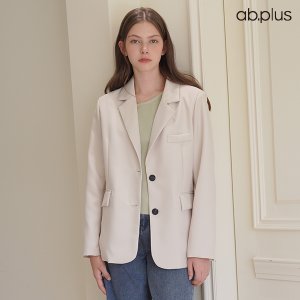 ab.plus 더블 카라 투버튼 포켓 포인트 자켓 (LSY3MJ34A)