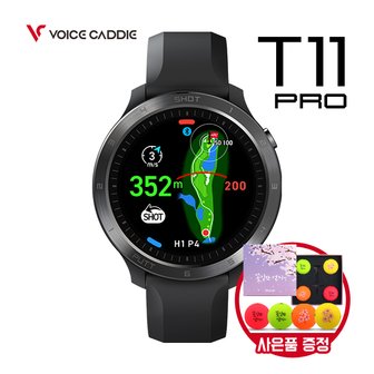 보이스캐디 [2024년신제품]보이스캐디 T11 Pro 시계형 골프거리측정기+볼빅골프공증정-4구