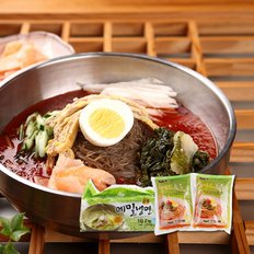 [HACCP인증] 열무 메밀냉면 10인분(열무육수350g*10 + 메밀냉면2kg)