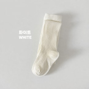 유아 아동 골지 무발스타킹 베이직 레깅스 4컬러