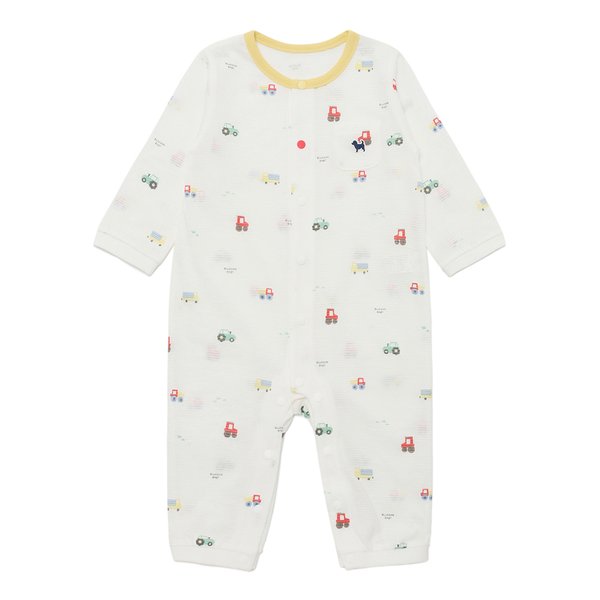 [여주점] [오프라벨 여주점] 블루독베이비 (WH) 뛰뛰빵빵포켓우주복 (45170-041-05)