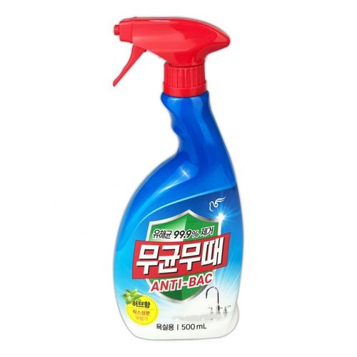 무균무때 안티박 욕실용 500ml 세정제 O 500ml- X ( 2매입 )