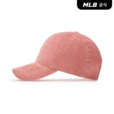 [코리아공식] 코듀로이 언스트럭쳐 볼캡 NY (Mg.Pink)