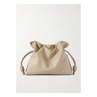 로에베 플라멩코 가죽 클러치 샌드 1647597352098187