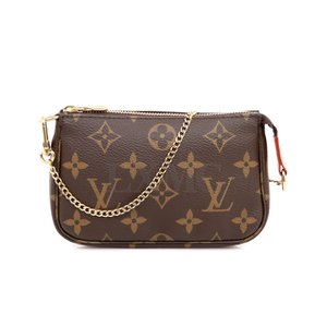 LOUIS VUITTON [중고명품] 럭스애비뉴 루이비통 미니 포쉐트 액세서리 모M노그램 체인 파우치 58009