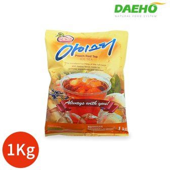  대호 복숭아 아이스티 1kg x 1봉