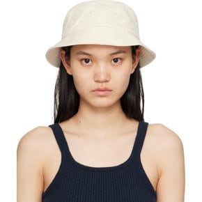 낫띵리튼 오프 화이트 트래블러 버킷햇 TRAVELLER COTTON HAT Ivory