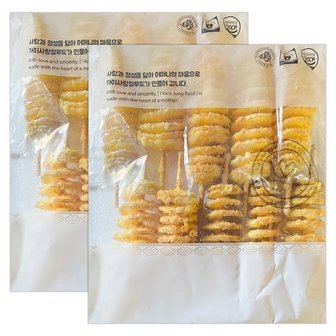  아이사랑 바삭 회오리 감자 500g x 2개