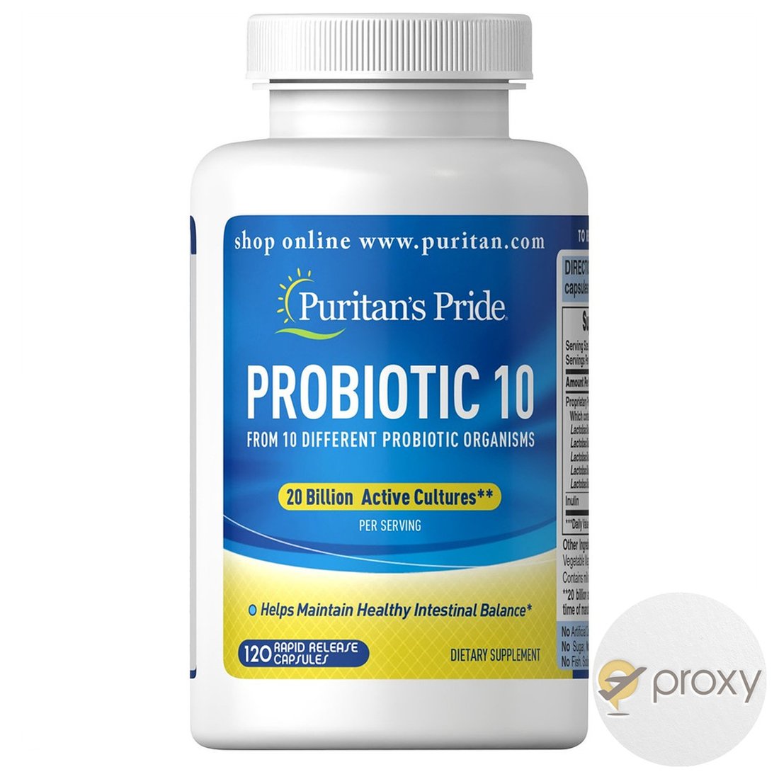 해외직구 Puritans Pride Probiotic10 퓨리탄 프라이드 프로바이오틱10 비타민d 200억 120정 이마트몰 당신과 가장 가까운 이마트