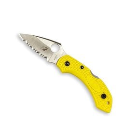 스파이달코 Spyderco 드래곤플라이2 솔트 H-2 파도의 칼날 C28SYL2