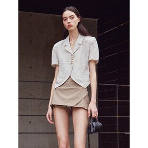 [LINE] Linen Summer Jacket (Beige)