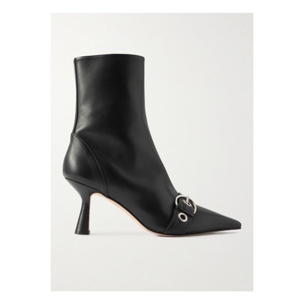 에이디 할리마 버클 가죽 부츠 블랙 46376663162886113