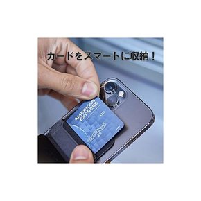 스마트폰 거치대 카드 케이스 후면 수납 박형 경량 접이식 점착형 iPhone AQ