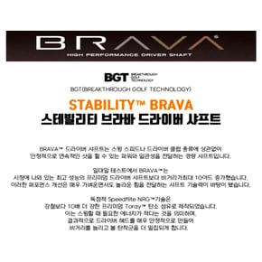 전용 미국판 오토플렉스 / BGT[브라바] BRAVA 드라이버샤프트