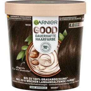 Garnier GOOD 헤어컬러 4.0 코코아 브라운 1개