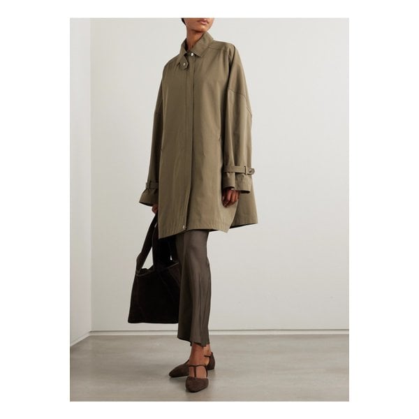 코튼 트렌치 코트 브라운 46376663162854766