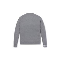 WAAC(왁골프)Men Half Zip Knit Pullover_WMWAS24122GYL