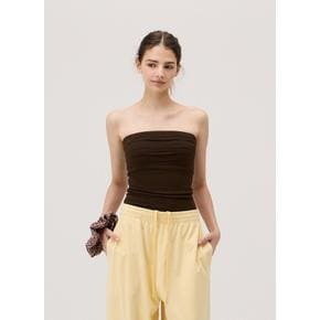 Pleats tube top _Demitasse B63002ATT82_W36