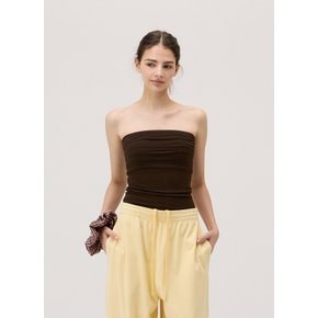 Pleats tube top _Demitasse B63002ATT82_W36