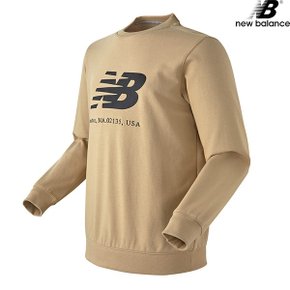 NBNCB21053 BE 빅로고 STANDARD FIT 뉴발 남녀공용 긴팔티 맨투맨_P354937499