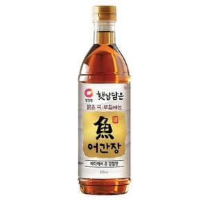 청정원 햇살담은 어간장 830ml