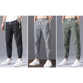[라일리] Rly 남성 무지 시보리 조거팬츠 3컬러 베이직 데일리 바지 (S10253465)