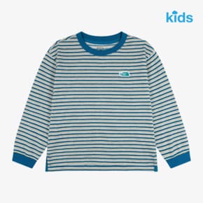 NT7TS02 키즈 플레이온 스트라이프 긴팔 티 KS PLAYON STRIPE L/S TEE
