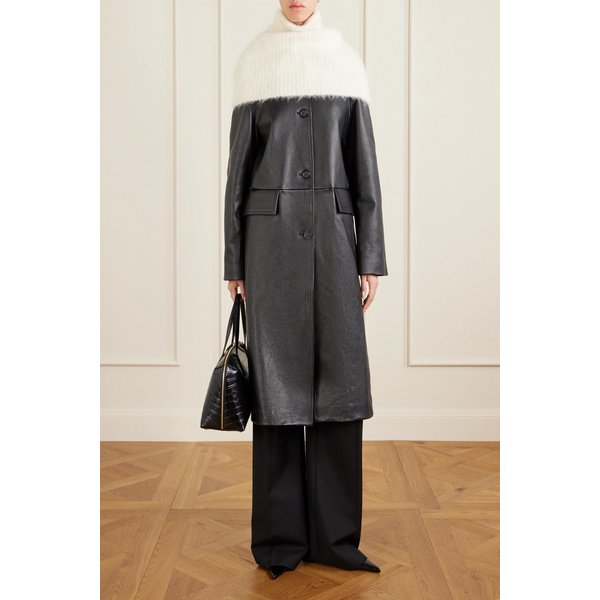 알파카 블렌드 리브 넥 워머 46376663162980152