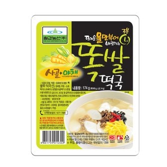  칠갑농산 똑쌀떡국 174g