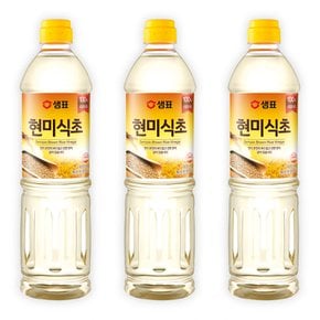 샘표 현미식초 900ML x 3개