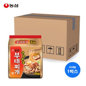 [농심] 보글보글 부대찌개면 4입 멀티팩 x 8P (32봉)