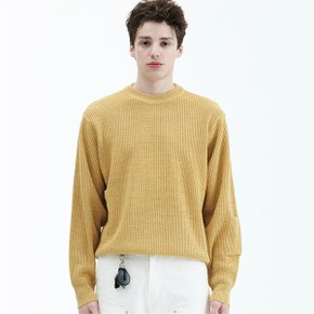 [정상가 67,000원][라멀마메종] 3 COLORING KNIT YELLOW