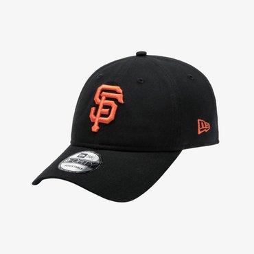 뉴에라 MLB 샌프란시스코 자이언츠 베이직 언스트럭쳐 볼캡 블랙 14561838