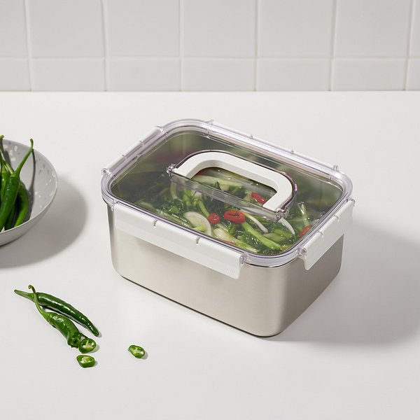 스테인리스 모듈러 밀폐용기 4.2L 화이트 J70N902109400