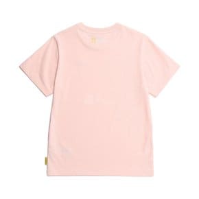 내셔널지오그래픽 키즈 K235UTS910 네오디 스몰로고 H/TEE BABY PINK