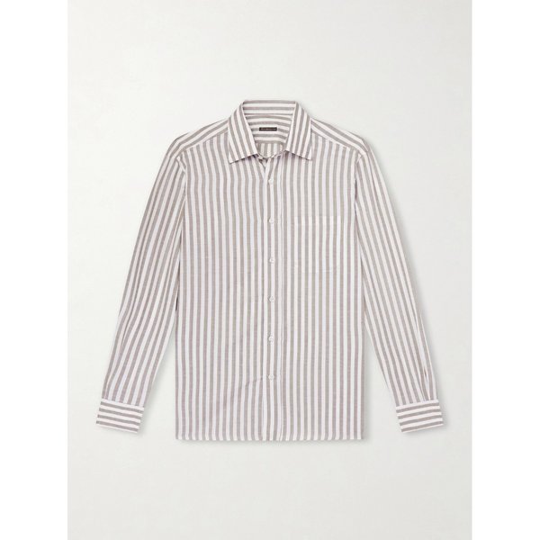 루비나찌 스트라이프 리넨 셔츠 46376663163091863