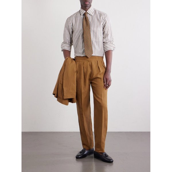 루비나찌 스트라이프 리넨 셔츠 46376663163091863