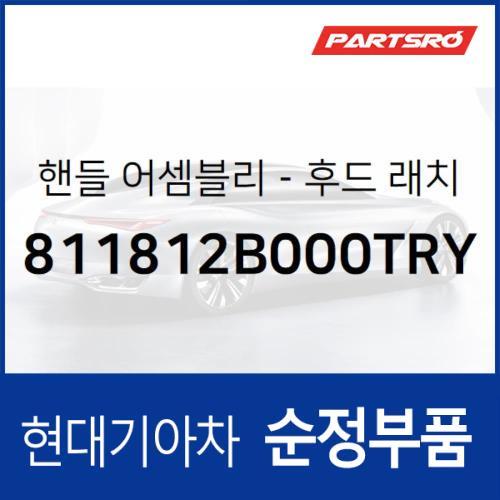 핸들-후드(본네트) 래치 릴리스 (811812B000TRY)  LF쏘나타, 코나 하이브리드, 올뉴 투싼TL, 더뉴 투싼TL, 더뉴 i40, 2018 i40, 싼타페 더 프라임, LF쏘나타 하이브리드, 아반떼AD, 아이오닉 하이브리드, 아이오닉 하이브리드 19, i30, 아이오닉 전기차, 아이오닉 전기