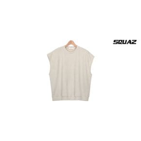 조끼 STW004 6COLOR 라운드 오버핏 레이어드 시밀러룩 여성패션