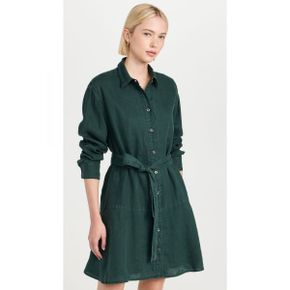 4955158 Alex Mill Lili Shirt Dress In Linen